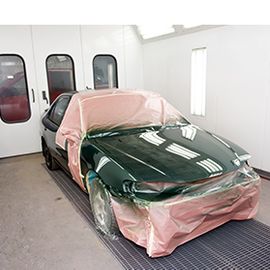 Fesarauto Motor S.L.U. auto en horno de pintura